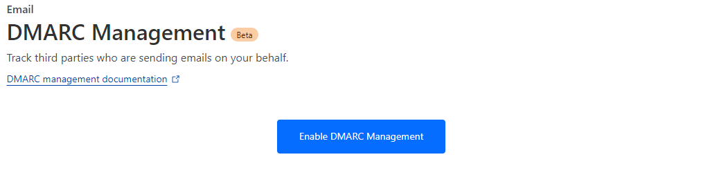 CloudFlare - DMARC Management