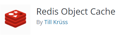 Redis Object Cache by Till Kruss - screenshot of a plugin logo in the WordPress repository